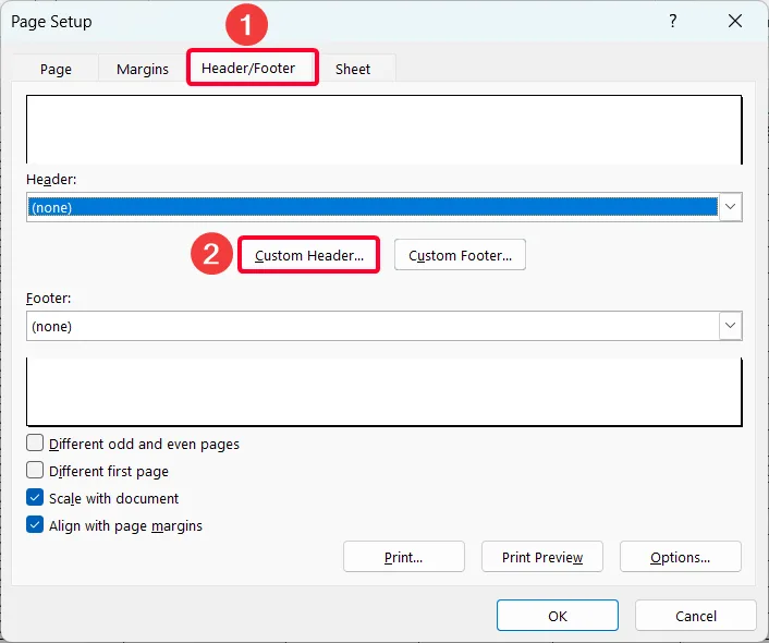 Steps to Make an Excel Spreadsheet Look Like a Page