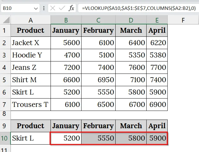 Drag and Drop to Remove a VLOOKUP Formula & Keep Values