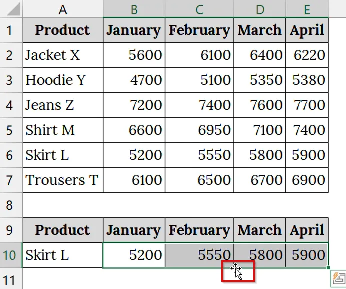 Drag and Drop to Remove a VLOOKUP Formula & Keep Values