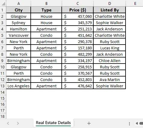 Use Array Formula with INDEX and MATCH for Three-Criteria Lookup