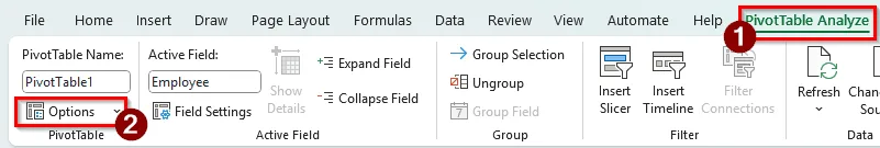 Adding Multiple Filters to Columns