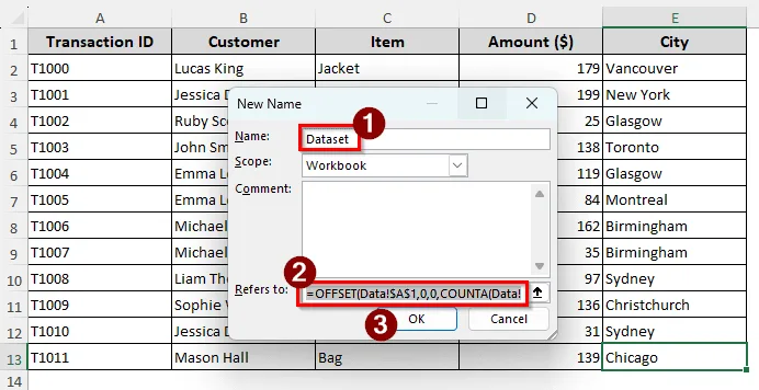 Refreshing Does Not Add New Data to the Pivot Table