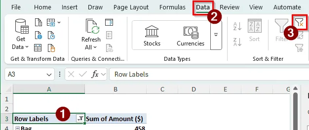 Refreshing Does Not Change the Existing Data