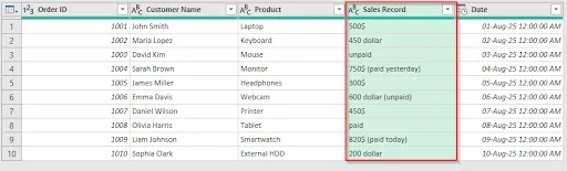 Using Power Query to Sum If Cell Contains Numbers