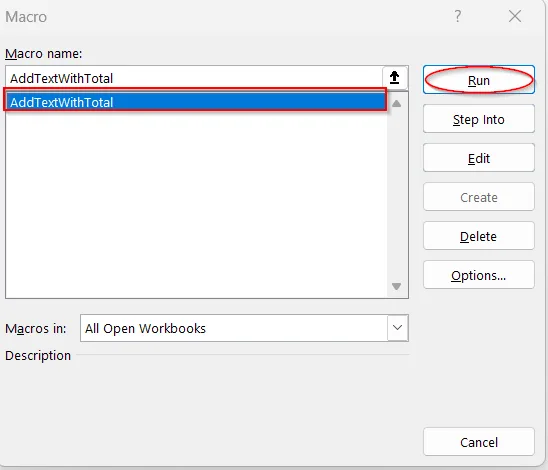 Create a VBA Macro for Text & Formula Output In Excel