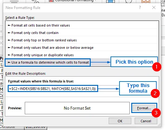 Alternative Methods to Apply Conditional Formatting Based on Lookup Value