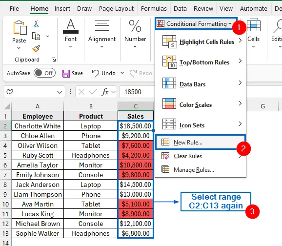 Alternative Methods to Apply Conditional Formatting Based on Lookup Value