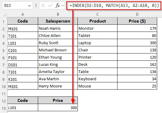Basic Lookups Using XLOOKUP vs INDEX MATCH