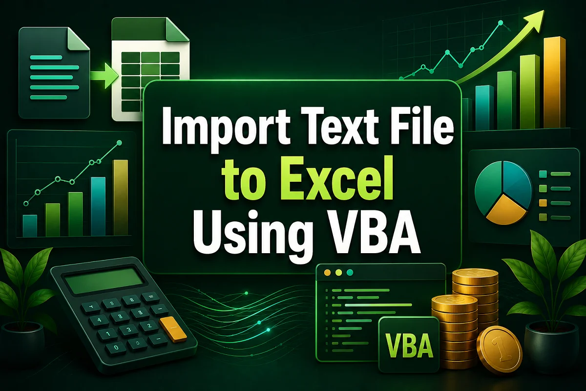 How to Import a Text File to Excel Using VBA (3 Effective Ways)