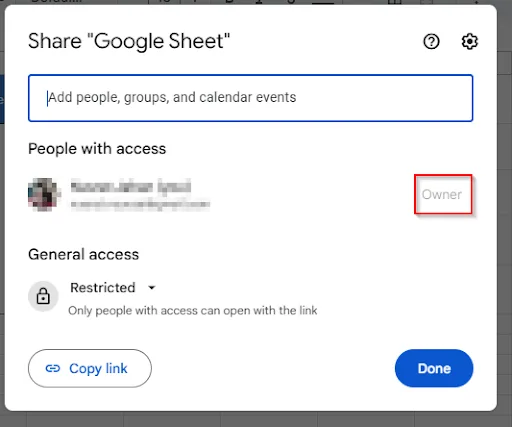 checking if you are the owner image