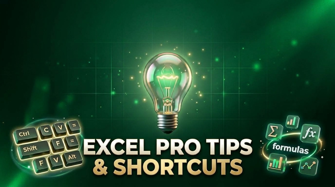 Excel Pro Tips & Productivity Shortcuts